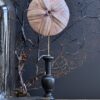 Zee-egel op houten console