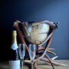 Champagnekoeler van gewei