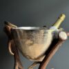 Champagnekoeler van gewei XL
