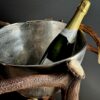 Champagnekoeler van gewei Champagnekoeler van gewei