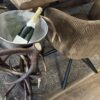 Champagnekoeler van gewei Champagnekoeler van gewei