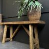 Sidetable van 200 jaar oud eiken Sidetable van 200 jaar oud eiken