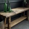 Sidetable van 200 jaar oud eiken Sidetable van 200 jaar oud eiken