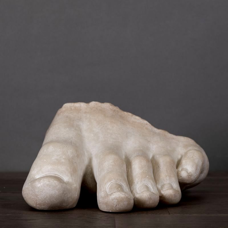 Fragment van een apollovoet