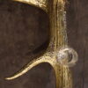 Borrelglaasjes houder gewei goud Borrelglaasjes houder gewei goud