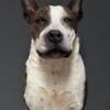 Opgezette hond Opgezette hond