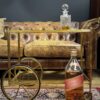Vintage dranken troley