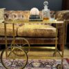 Vintage dranken troley