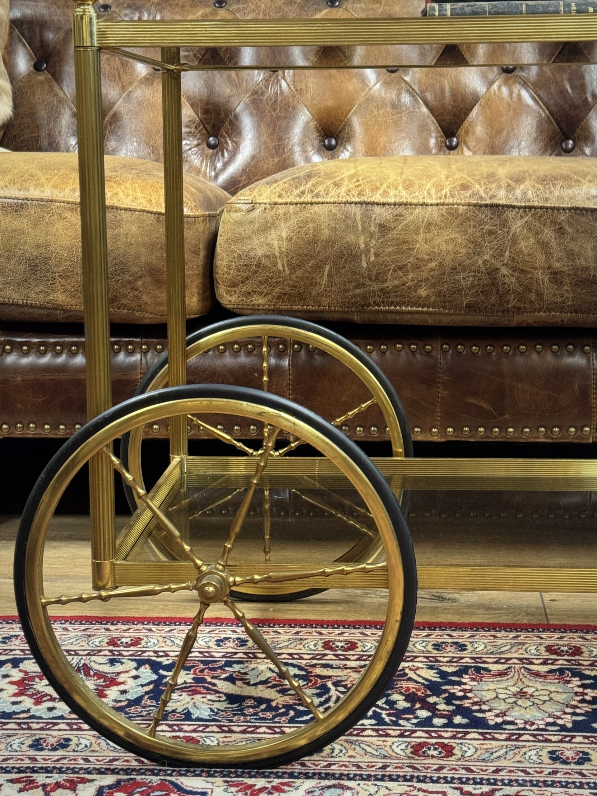 Vintage dranken troley Vintage dranken troley