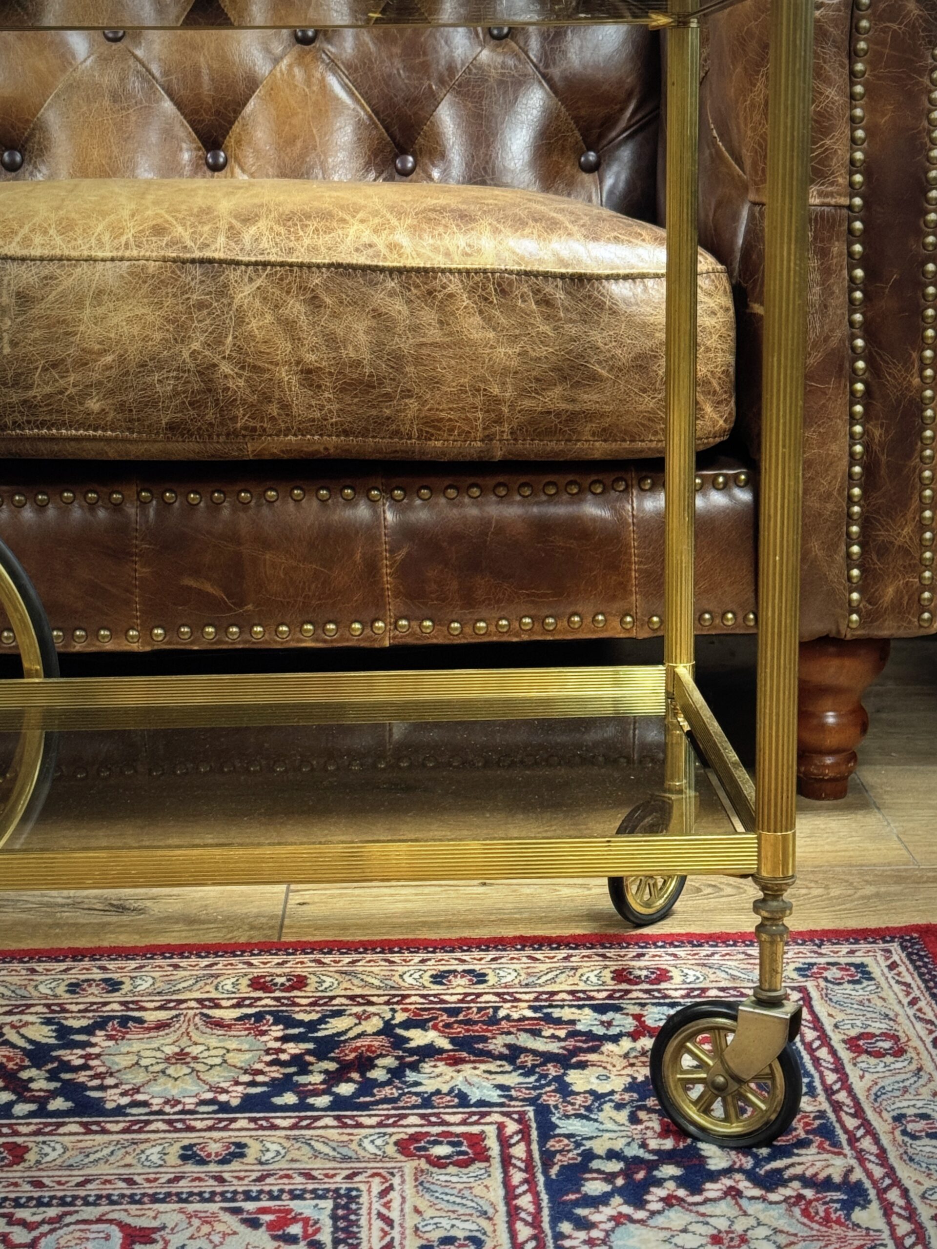 Vintage dranken troley Vintage dranken troley