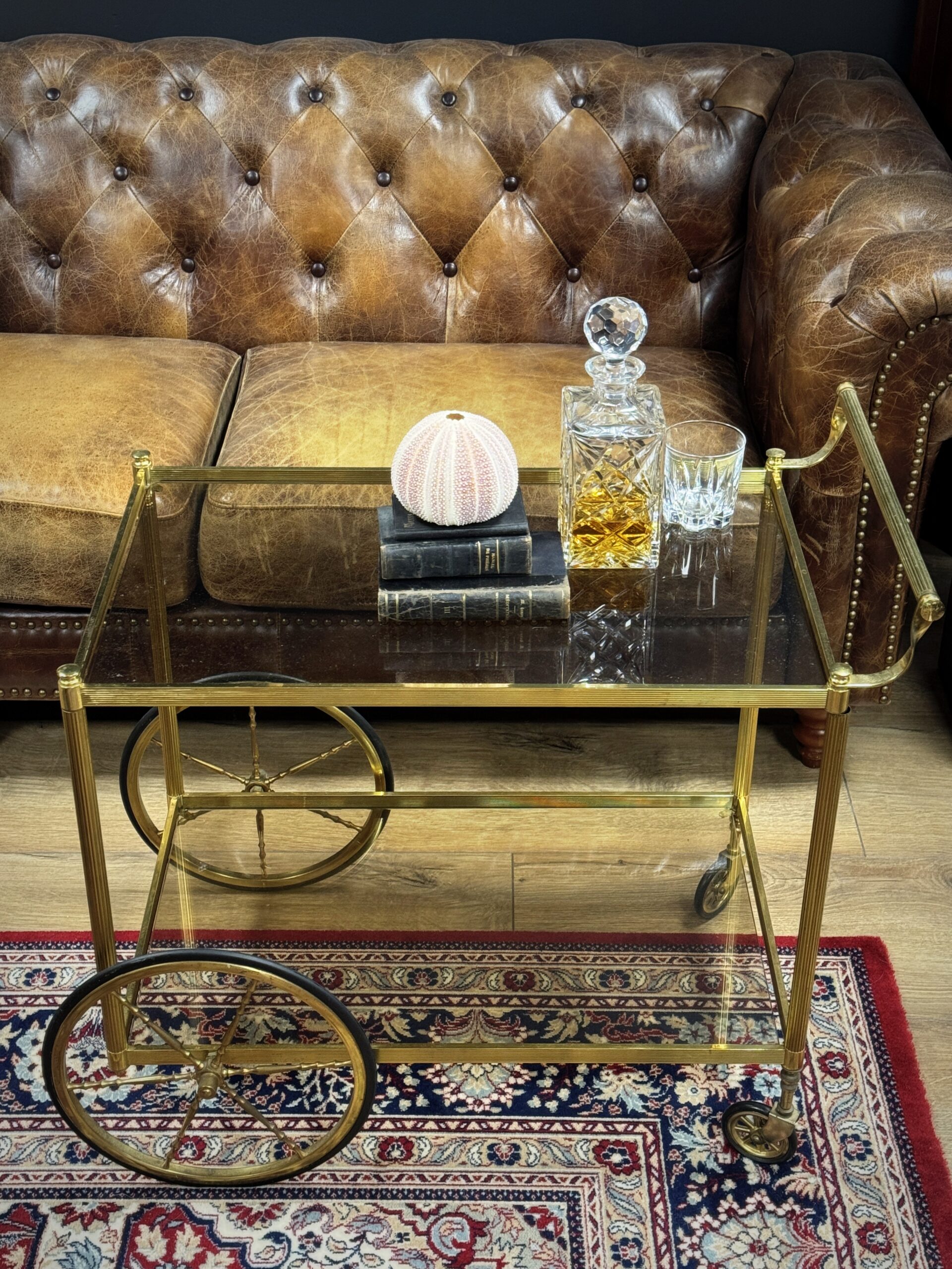 Vintage dranken troley Vintage dranken troley