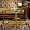 Vintage dranken troley