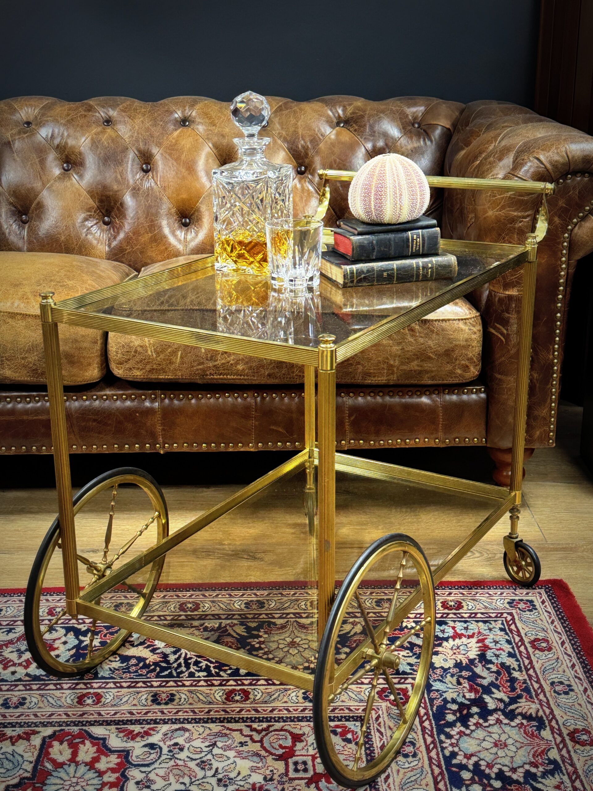 Vintage dranken troley Vintage dranken troley