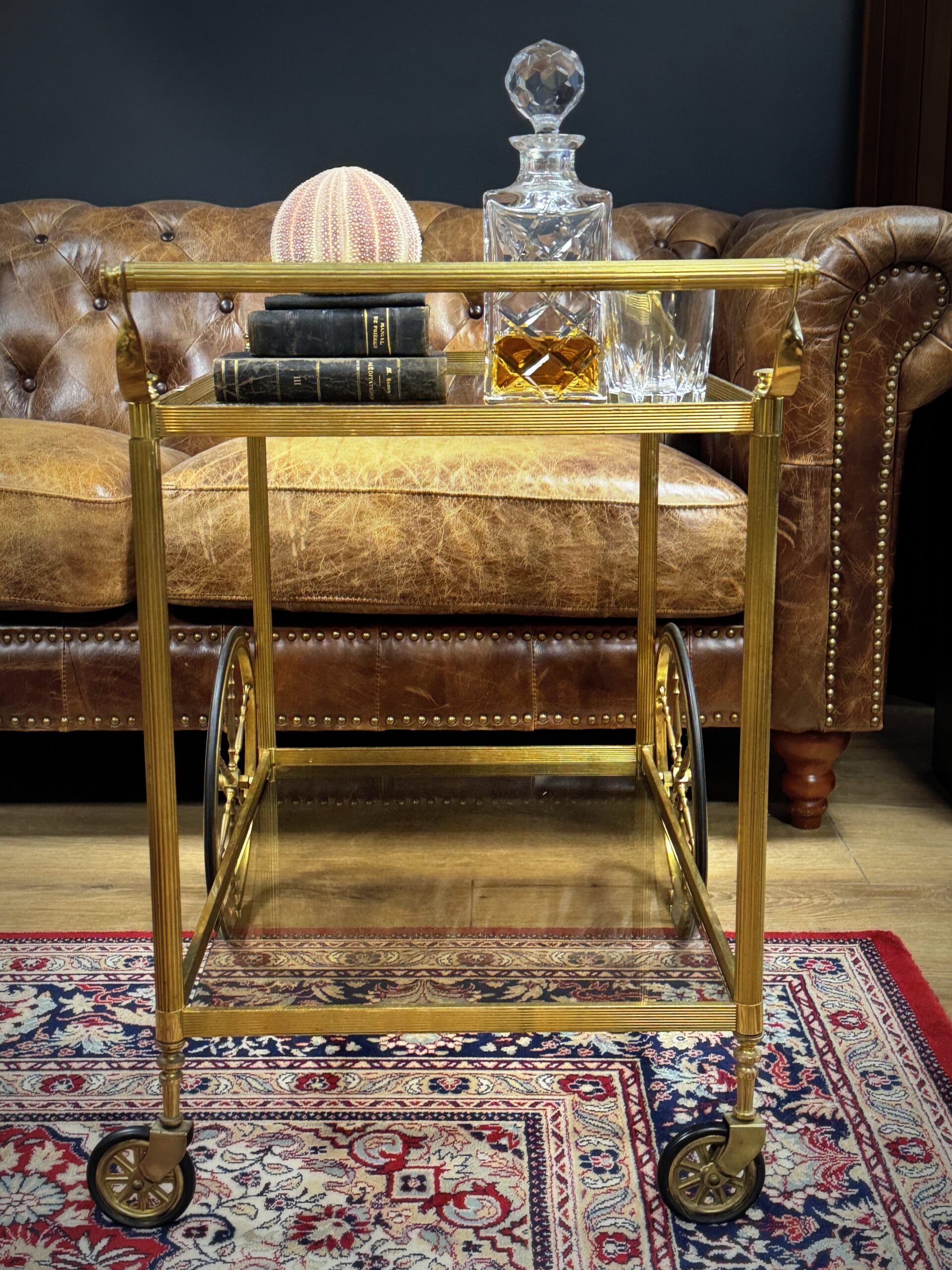 Vintage dranken troley Vintage dranken troley