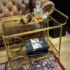 Vintage dranken troley