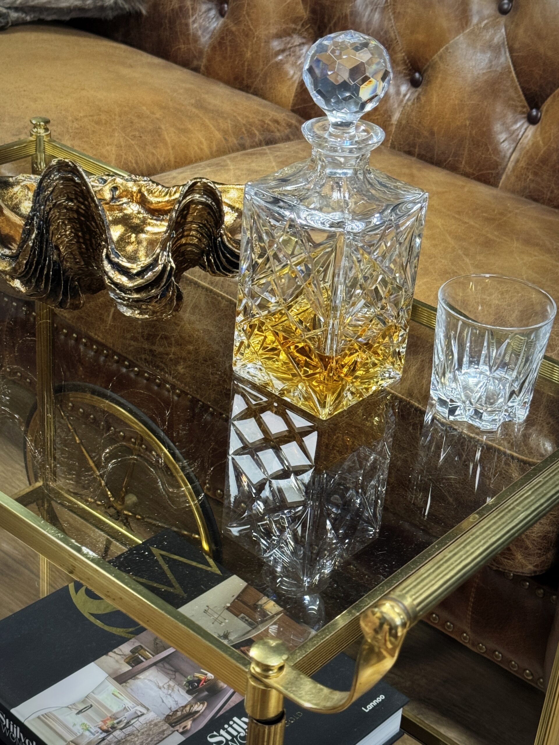 Vintage dranken troley Vintage dranken troley