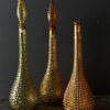 Set van 3 prachtige oude Empoli Karaffen