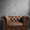 Vintage Chesterfield fauteuil Vintage Chesterfield fauteuil
