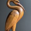 Houtsnijwerk Reiger