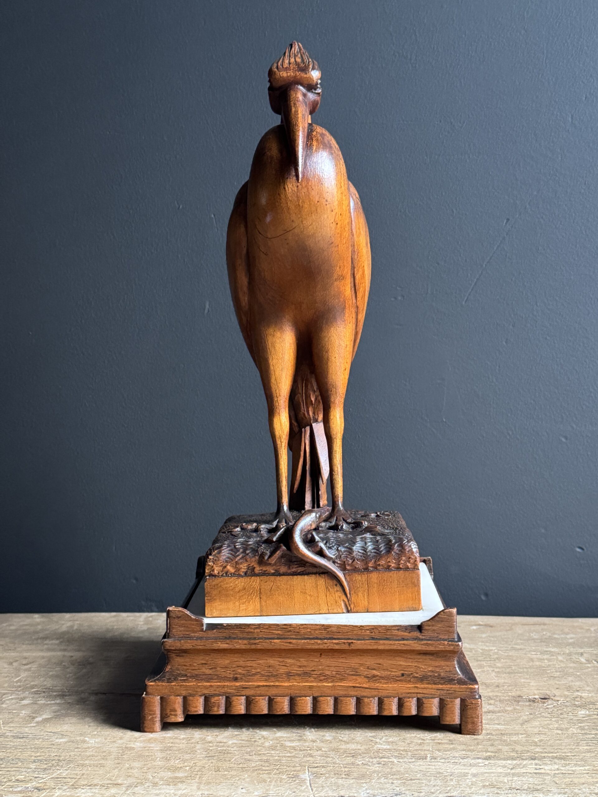 Houtsnijwerk Reiger Houtsnijwerk Reiger