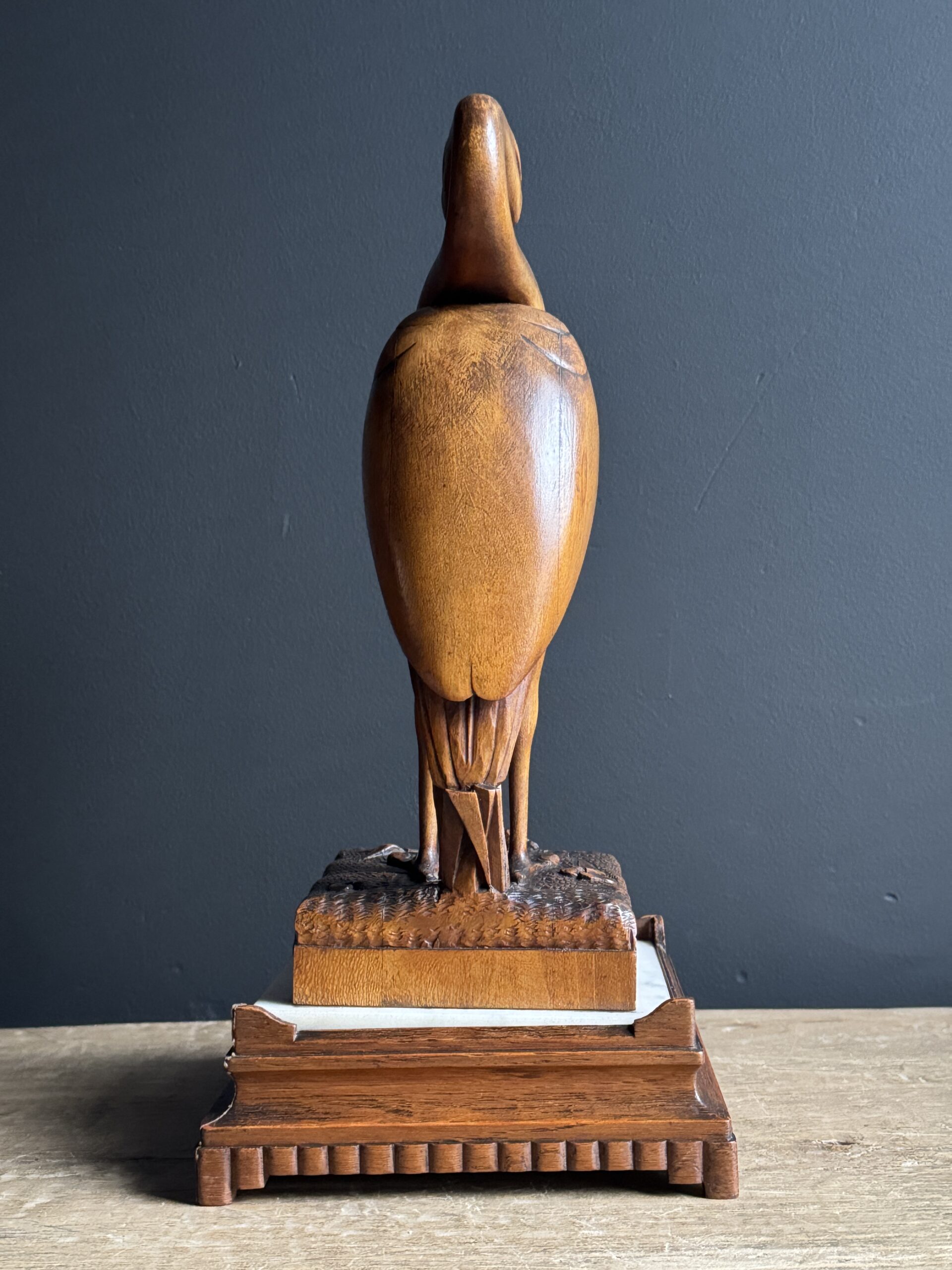 Houtsnijwerk Reiger Houtsnijwerk Reiger