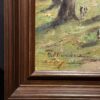 Schilderij "Hunting with Hounds". Schilderij "Hunting with Hounds".