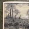 Oude tekening houtsnip Oude tekening houtsnip