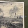 Oude tekening houtsnip Oude tekening houtsnip