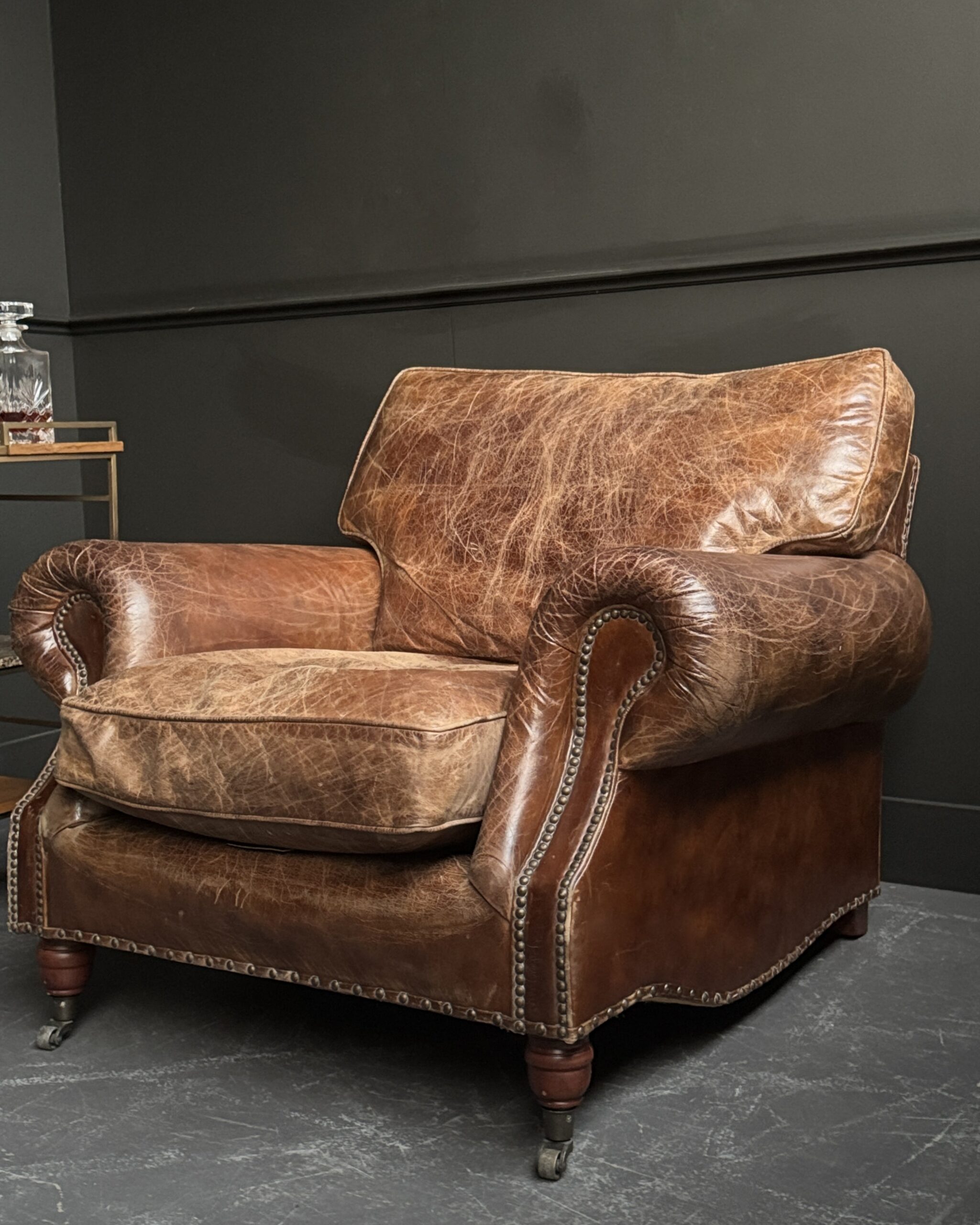 Vintage clubfauteuil