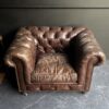 Vintage Chesterfield fauteuil