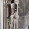 19e eeuws kalkstenen beeld 19e eeuws kalkstenen beeld
