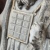 19e eeuws kalkstenen beeld 19e eeuws kalkstenen beeld