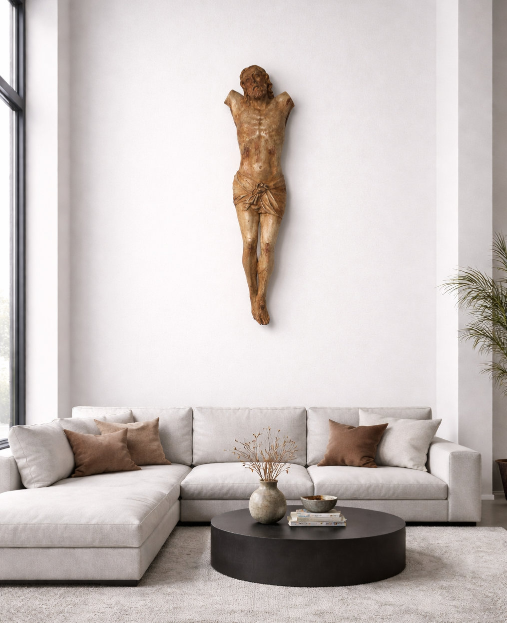 Antiek Corpus Christi beeld XXL