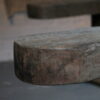 Set van 2 antieke houten banken
