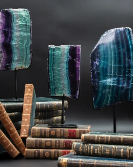 [OD1287] Set of 3 Fluorites