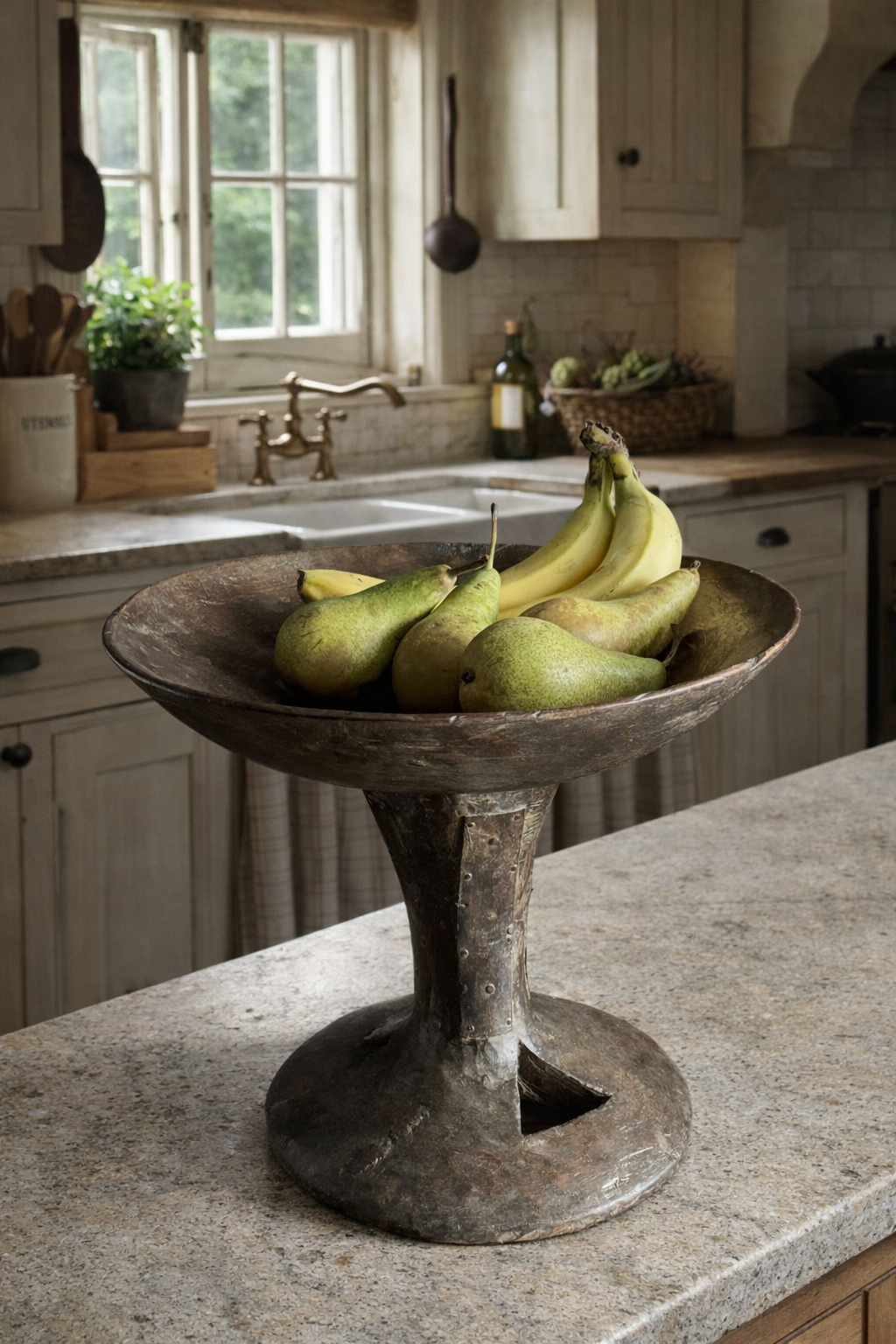 Antieke fruitschaal Antieke fruitschaal