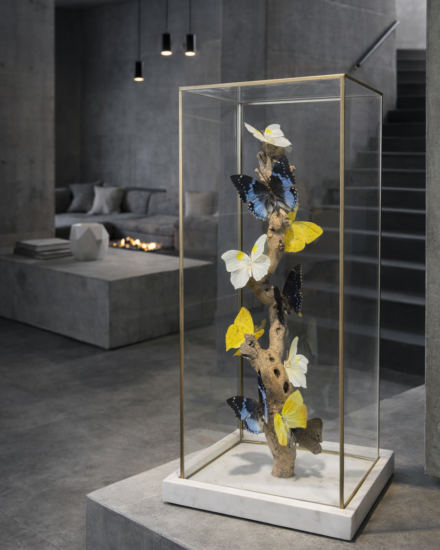 moderne vlinderstolp