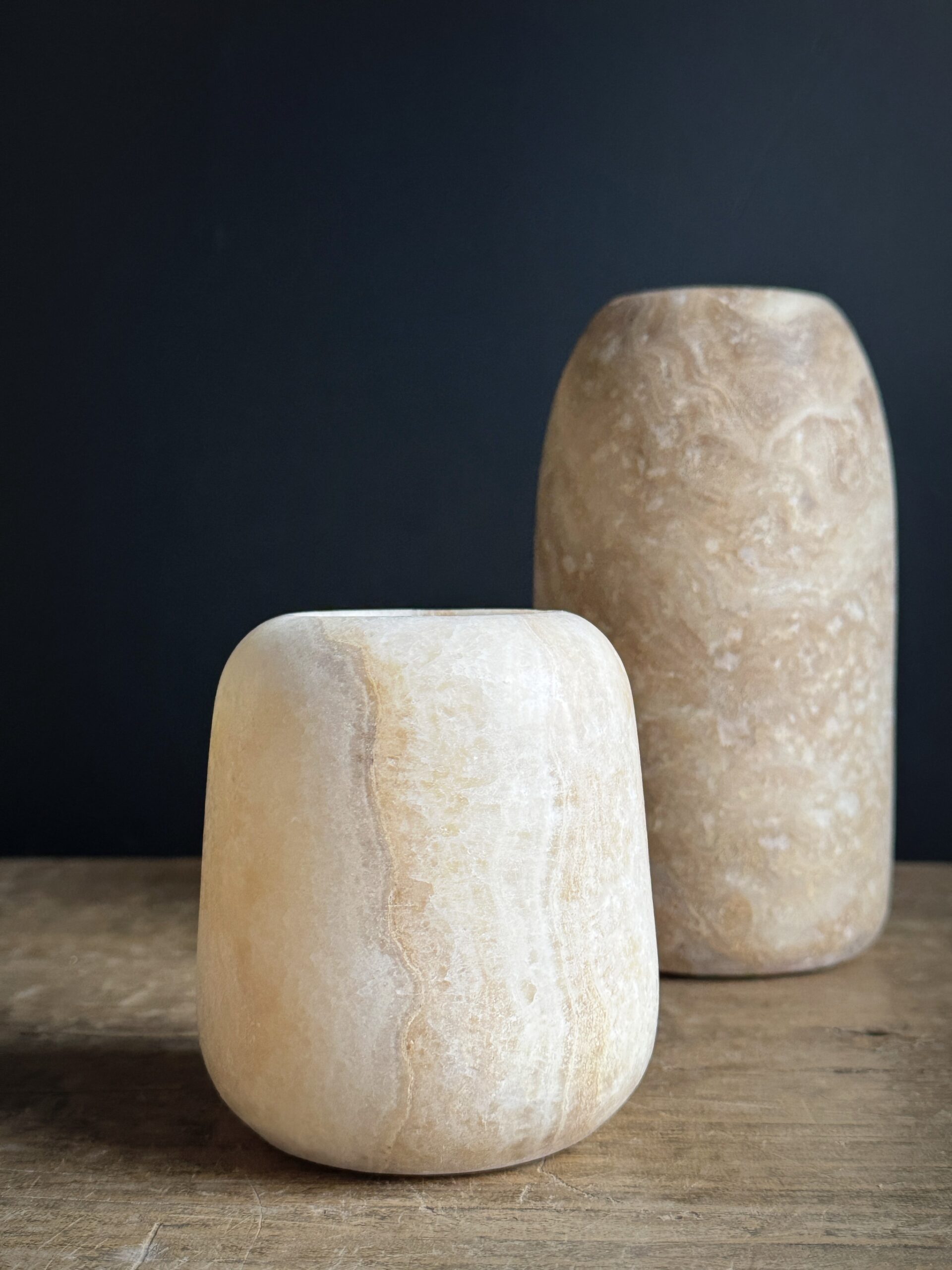 Set onyx windlichten