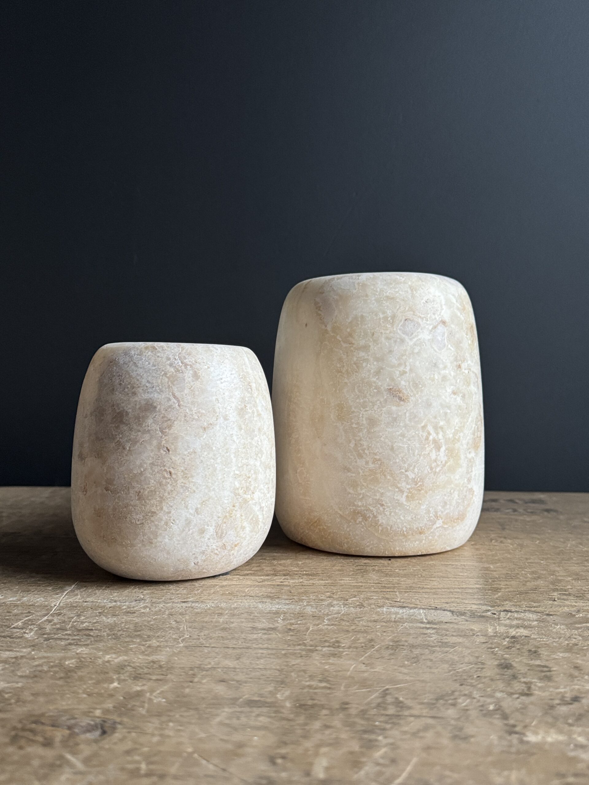 Set onyx windlichten