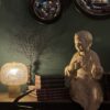 Moderne glazen schemerlamp Moderne glazen schemerlamp