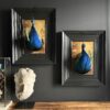Opgezette pauw kunstwerk Opgezette pauw kunstwerk