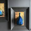 Opgezette pauw kunstwerk Opgezette pauw kunstwerk