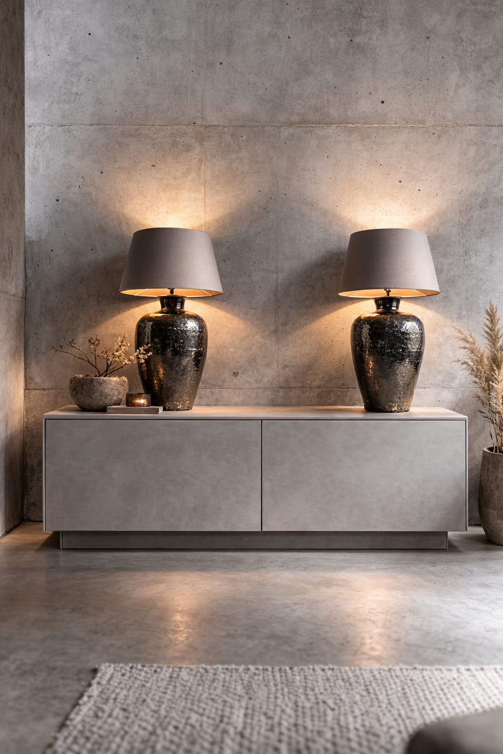 Zwart geglazuurde potlampen Zwart geglazuurde potlampen