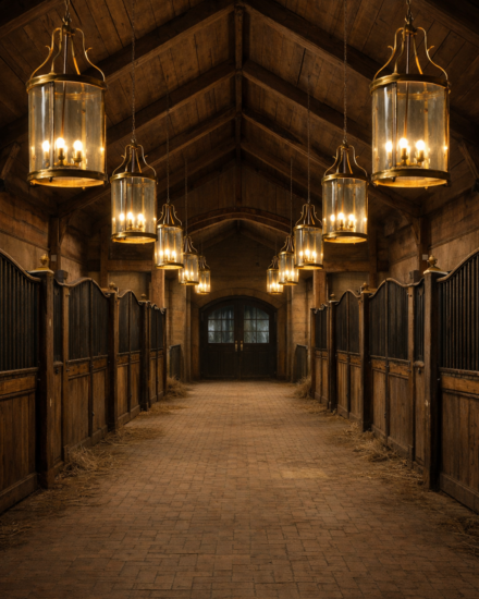 luxe paardenstalverlichting