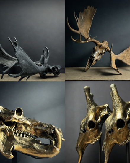 metaliseren jachttroffee