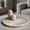 Rond onyx dienblad Rond onyx dienblad