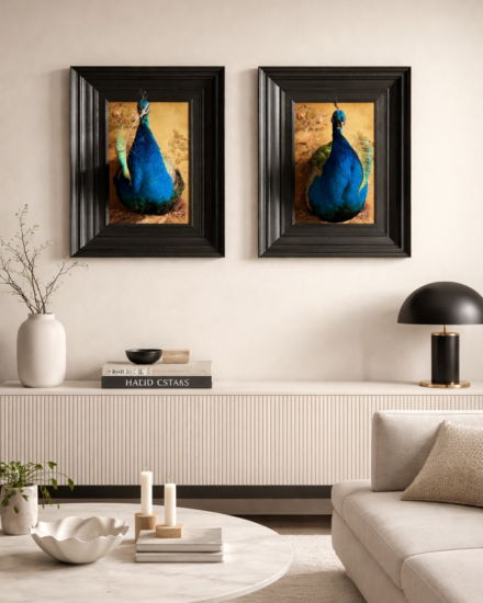 opgezette pauwen opgezette pauwen