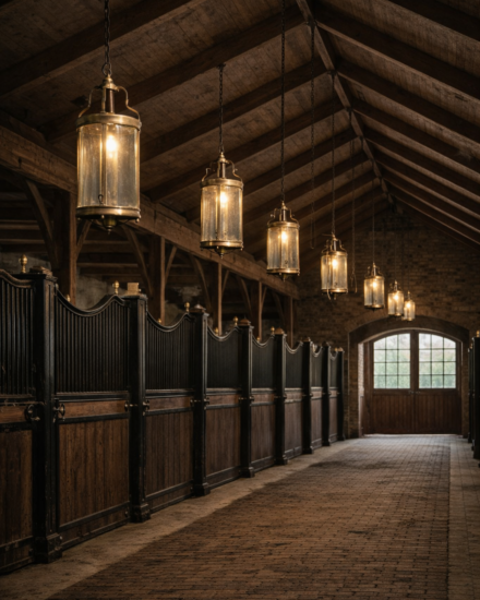 paardenstal verlichting