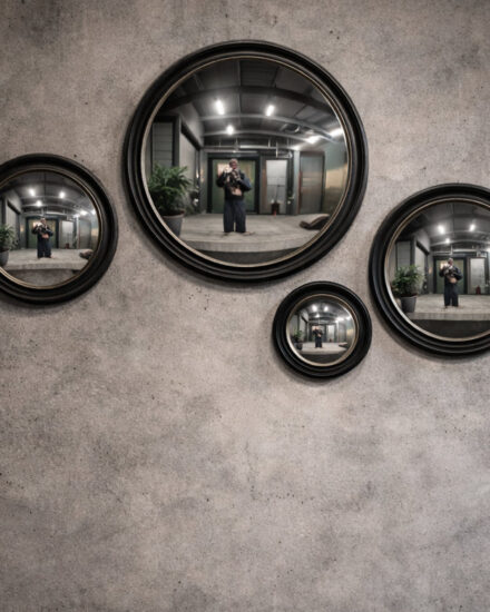 ronde spiegels set1