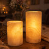 Set onyx windlichten Set onyx windlichten